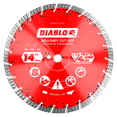 thumbnail image 1 of Diablo-DMADST1400 14in. Diamond Segmented Turbo Cut-Off Discs for Masonry, 1 of 2
