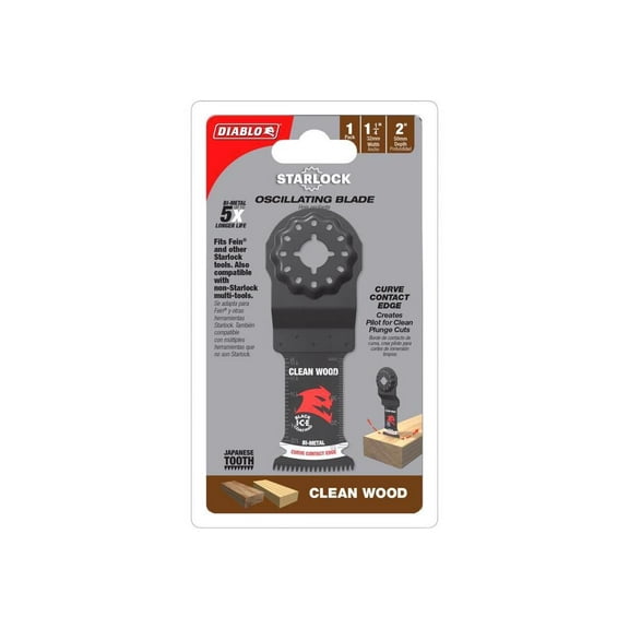 Diablo DOS125JBW 1-1/4" Clean Blade - Quantity 1