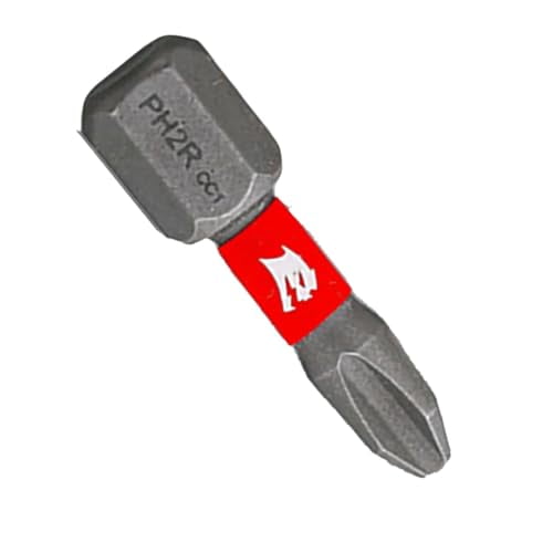 Diablo DPH2R1P25 1 in. #2 Phillips Drywall Screws Drive Bits, 25-Pack