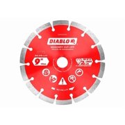 Diablo Diamond Segmented Masonry Cut - Off Blade for Concrete, Brick and Block - 7" Diameter, 2.6mm Kerf, 8450 Max RPM - DMADS0900