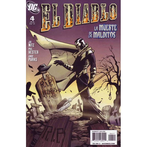 Diablo, El (3rd Series) #4 VF ; DC Comic Book