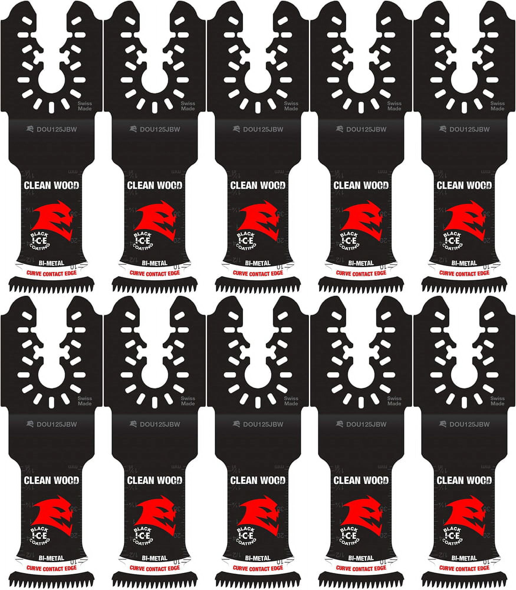 Diablo Genuine 11/4 inch BiMetal Oscillating Blades 10 Pack