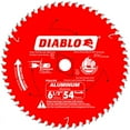 thumbnail image 1 of Diablo Genuine 6-1/2 in. X 54 Tooth Medium Aluminum Cutting Saw Blade D0654N, 1 of 4