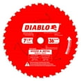 thumbnail image 1 of Diablo Genuine 7-1/4 in. X 36 Tooth Wood & Metal Carbide Saw Blade D0736GPA, 1 of 5