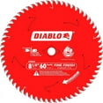 thumbnail image 1 of Diablo D0860X Saw Blade, 8-1/4 in Dia, 5/8 in Arbor, 60-Teeth, Carbide Cutting Edge, 1 of 4
