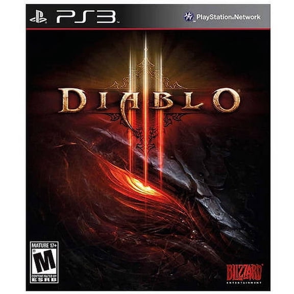 Pre-Owned Diablo III by Blizzard for PlayStation 3, Action & Adventure, 4 Offline Players