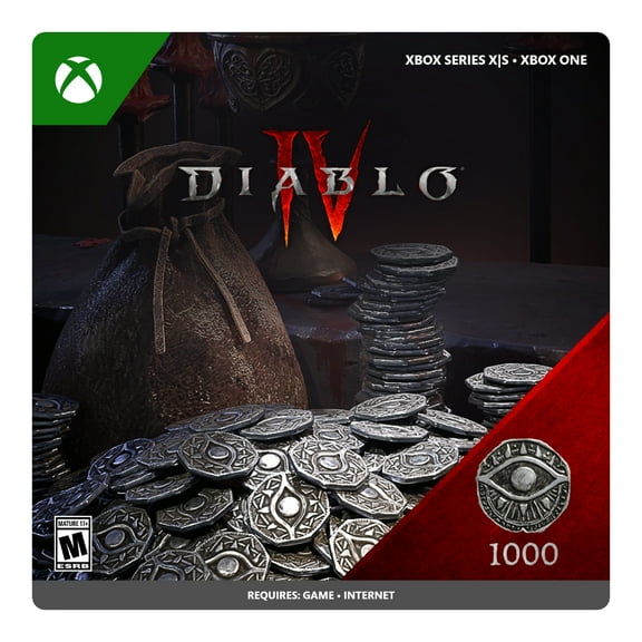 Diablo IV 1000 Platinum - Xbox One, Xbox Series X|S [Digital]