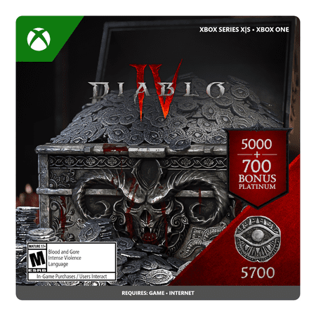 Diablo® IV 5700 Platinum - Xbox One, Xbox Series X|S [Digital]