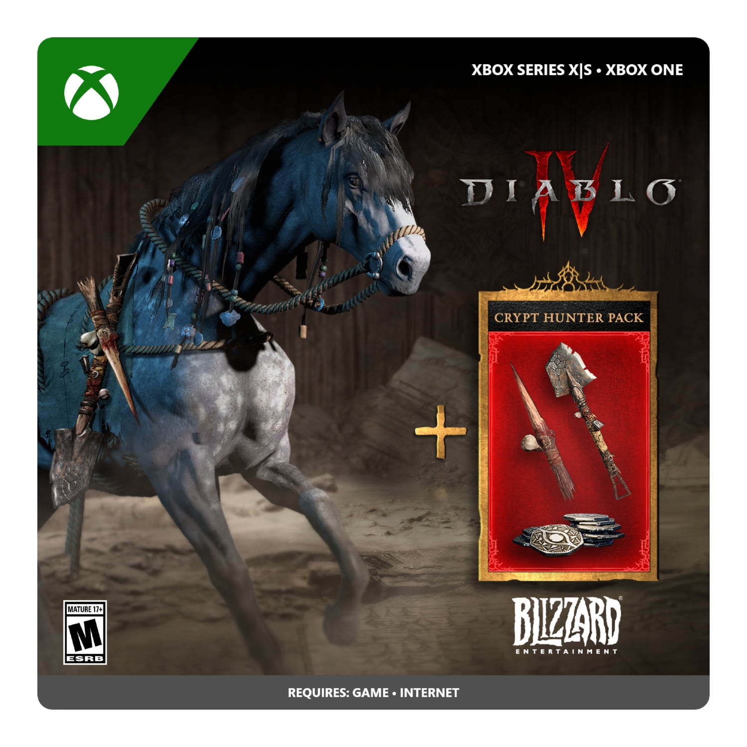 Diablo IV Crypt Hunter Pack - xbox One, xbox Series x|S [Digital]