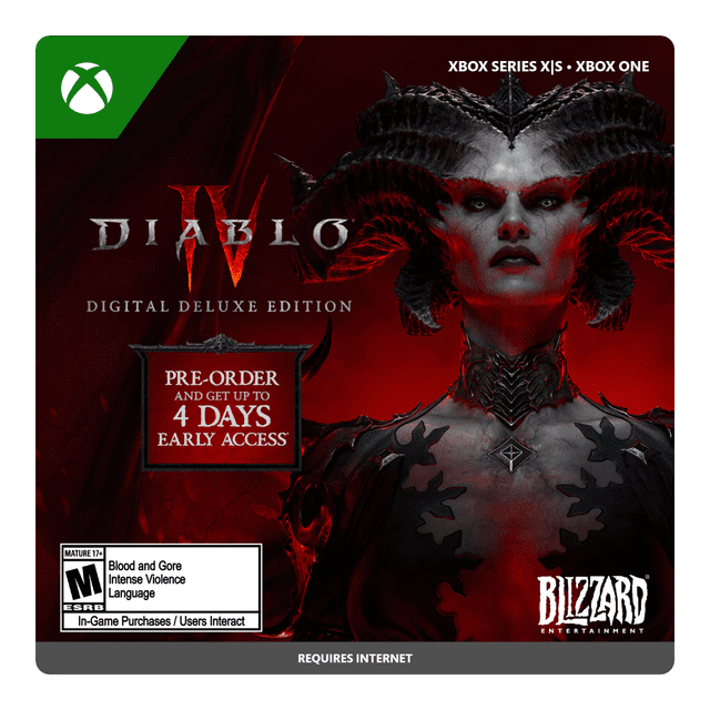 Diablo IV Deluxe Edition Xbox Series XS, Xbox One [Digital