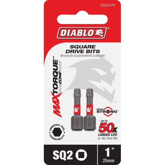 Diablo Hand Tool - Diablo Insert Impact Screwdriver Bit - Pack of 12  Heavy-Duty Construction, Professional Use