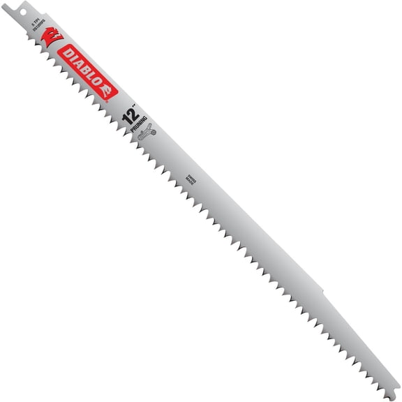 Diablo Pruning Reciprocating Saw Blades - 5-Pk. 12in.L, 5 TPI, Model Number DS1205FG5