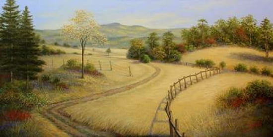 Diablo Range View Canvas Art - Sambataro (10 x 20)