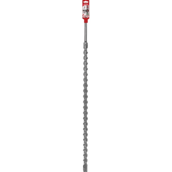 Diablo Rebar Demon SDS-Max Carbide-Tipped Rotary Hammer Drill Bit - Single Pack Heavy-Duty Construction, Professional Use