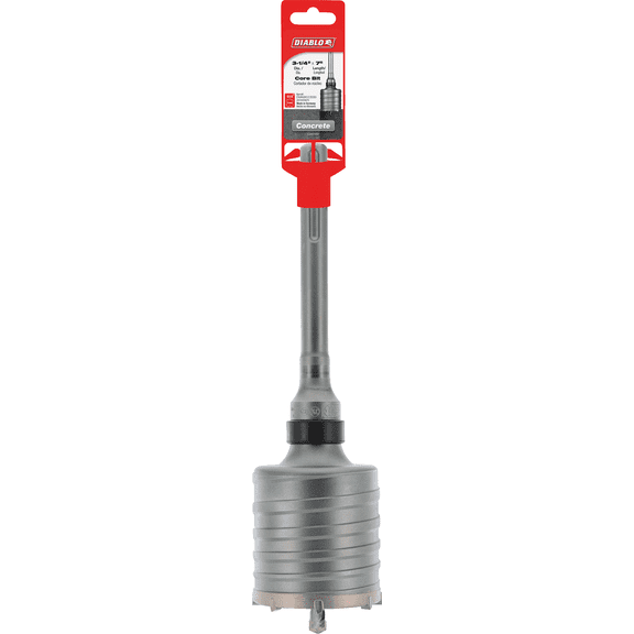 Diablo SDS-MAX Carbide-Tipped Core Rotary Hammer Drill Bit - Pack of 4  Heavy-Duty Construction, Professional Use