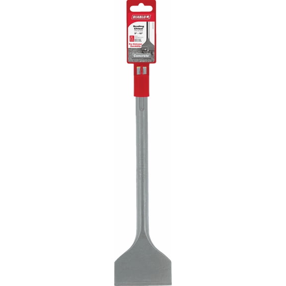 Diablo SDS-Max Chisel Bit - Pack of 4  Heavy-Duty Construction, Professional Use