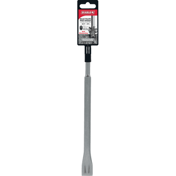 Diablo SDS-Plus Chisel Bit - Pack of 12  Heavy-Duty Construction, Professional Use