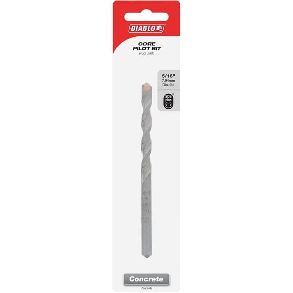 Diablo SDS-Plus Thin Wall Core Rotary Hammer Drill Bit - Pack of 2