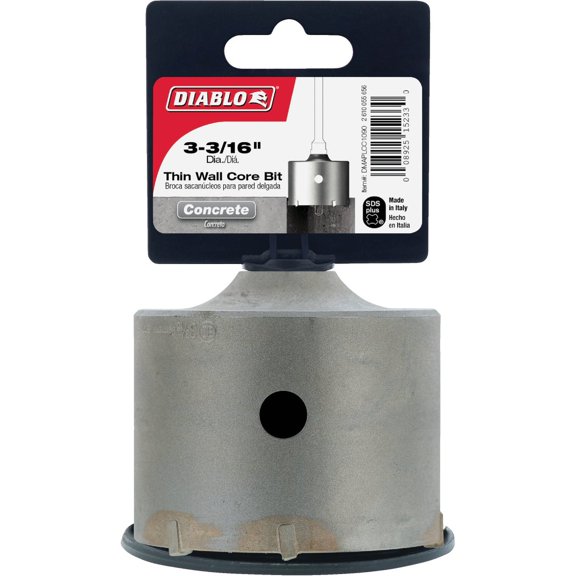 Diablo SDS-Plus Thin Wall Core Rotary Hammer Drill Bit - Single Pack
