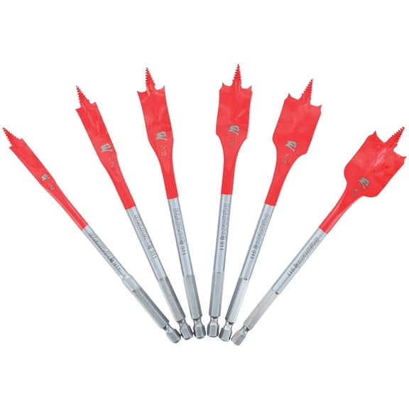 Diablo SPEEDemon 6-Piece Spade Bit Set - Pack of 12