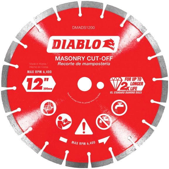 Diablo Segmented Diamond Blade - Single Pack