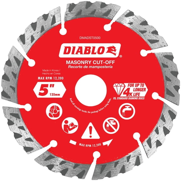 Diablo Segmented Turbo Diamond Blade - Single Pack