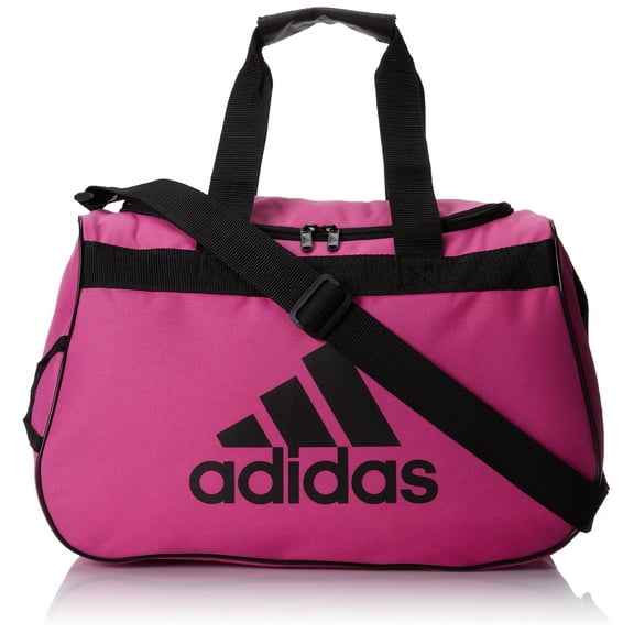 adidas Diablo Power Gym Small Duffel Bag for Men and Women – Lightweight for Sports and Travel, Intense Pink/Black, One Size