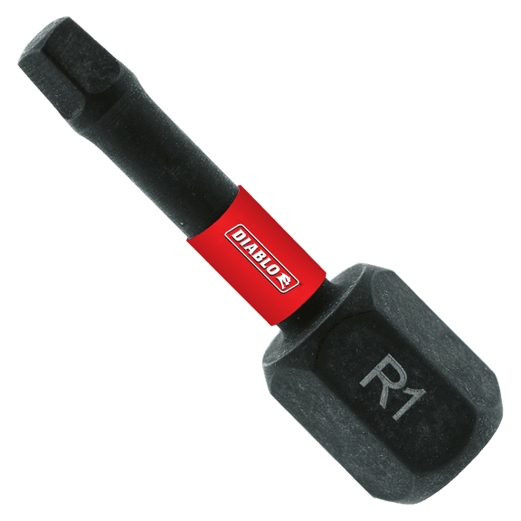 Diablo Square #1 X 1 in. L Driver Bit 2 pk