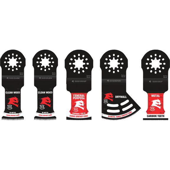 Diablo Starlock 5-Piece Oscillating Blade Assortment - Single Pack