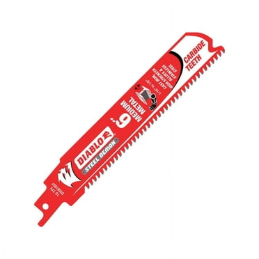 Diablo Steel Demon 6 in. Carbide Reciprocating Saw Blade 10 TPI 1 each