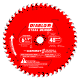 thumbnail image 1 of Diablo Steel Demon Cermet II Metal Cutting Circular Saw Blade, 6-1/2in., 48T, Model# D0648CFA, 1 of 2