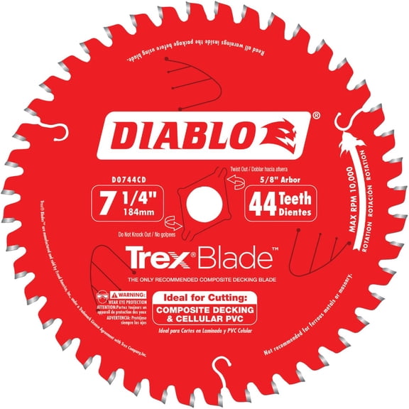 Diablo Trex Blade Circular Saw Blade - Pack of 2