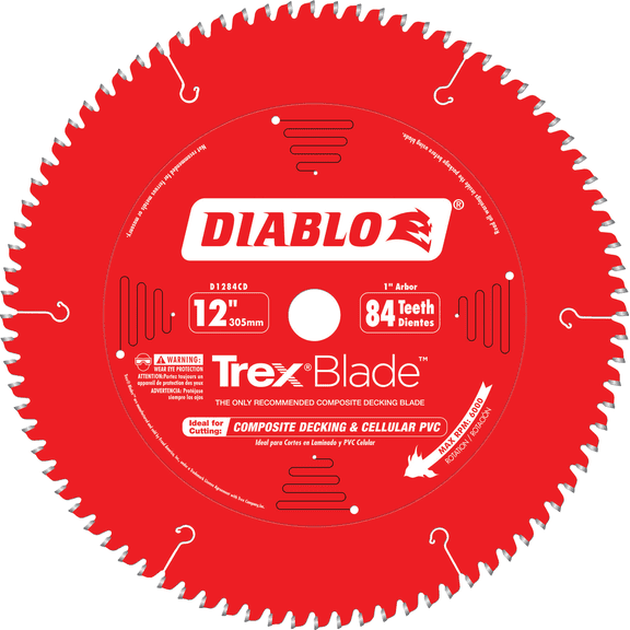 Diablo Trex Blade Circular Saw Blade - Single Pack Heavy-Duty Construction, Professional Use