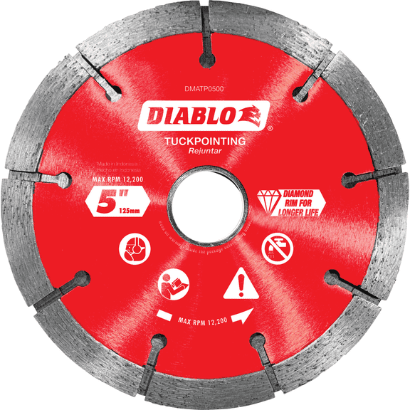 Diablo Tuck Point Diamond Blade - Pack of 2  Residential Use, Standard Application
