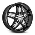 thumbnail image 1 of Diablo Wheels DBW-G1-229BLNK4073B 22 x 9.5 Gianna Blitz Gloss Black Wheel, 1 of 1