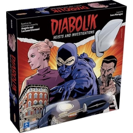 Diabolik-Heists & Investigations Board Game