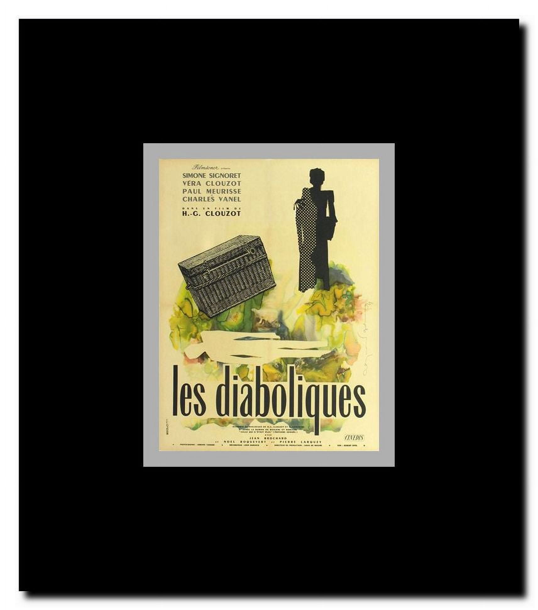Diabolique Framed Movie Poster