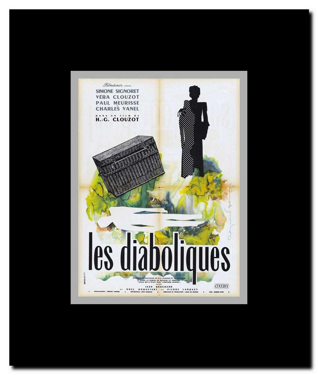 Diabolique Framed Movie Poster
