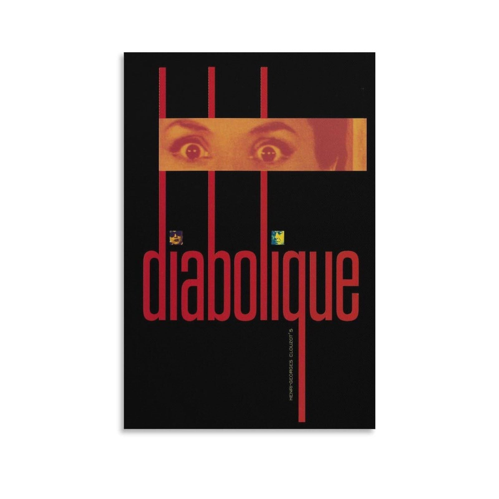 Diabolique Movie Poster 2 Canvas Wall Art Print For Room Aesthetic And ...