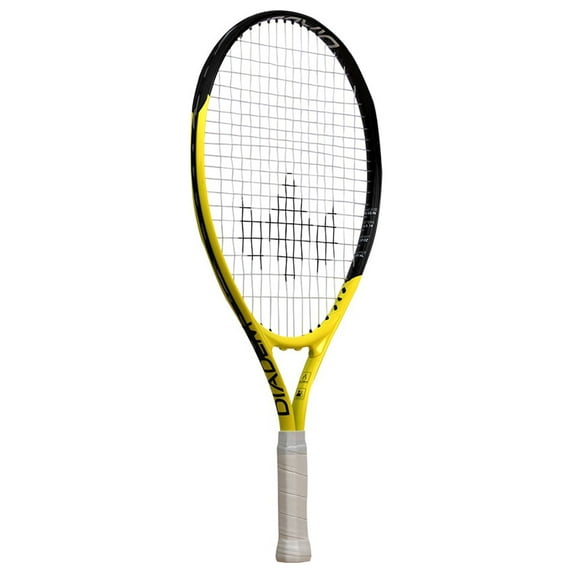 Diadem Super 21" Junior Tennis Racket,Strung, 7oz, Ages 6-8, Yellow