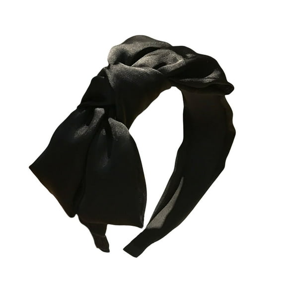 Diademas Para Mujer De Moda: Wide Headbands Hoop Bow Knot Headband for Women Elastic Headbands Solid Cute Hair Band for Women Girls Hair Accessories Diademas