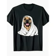 thumbnail image 1 of Halloween Dog T Shirt Funny Italian Mastiff Graphic Tee Party Apparel Short Sleeve Round Neck Black S-5XL, 1 of 5