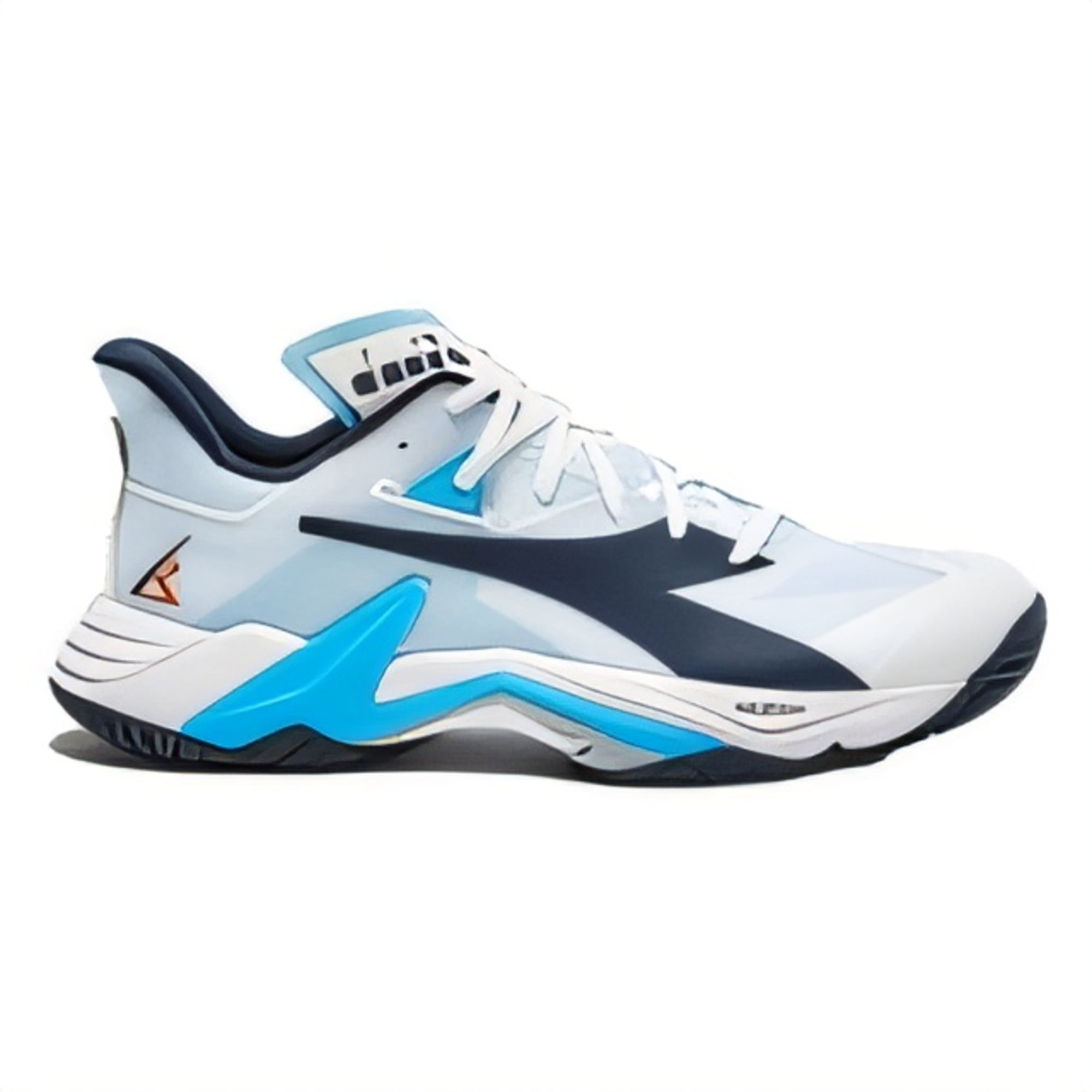Chaussures De Tennis Diadora B.Icon AG Rouge - Taille US 14 Pour Homme, Neuves Avec Boîte