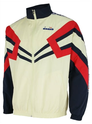 Diadora Mens Athletic Jackets in Mens Workout Clothing Red Walmart
