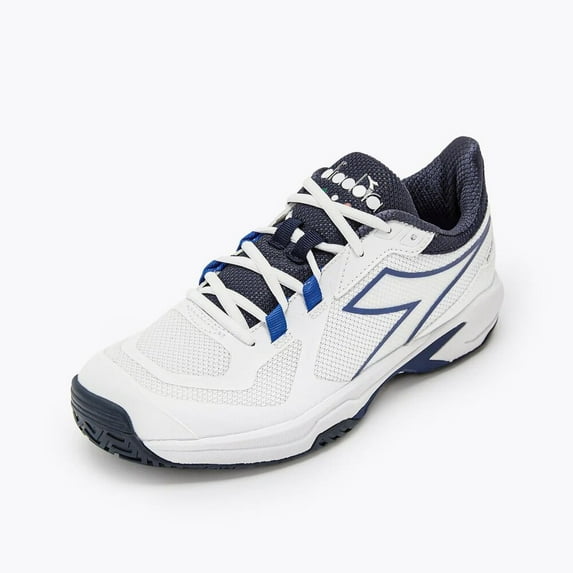 Diadora Men`s Trofeo 2 AG PKL Shoes White and Surf the Web ( 11 )