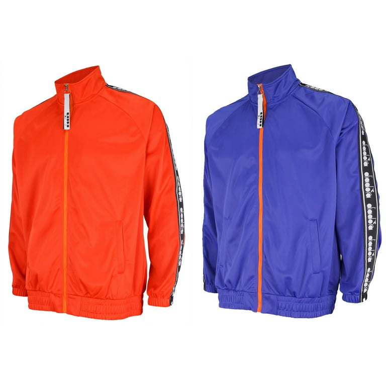 Diadora Men s Trofeo Track Jacket Color Options Size Small Red
