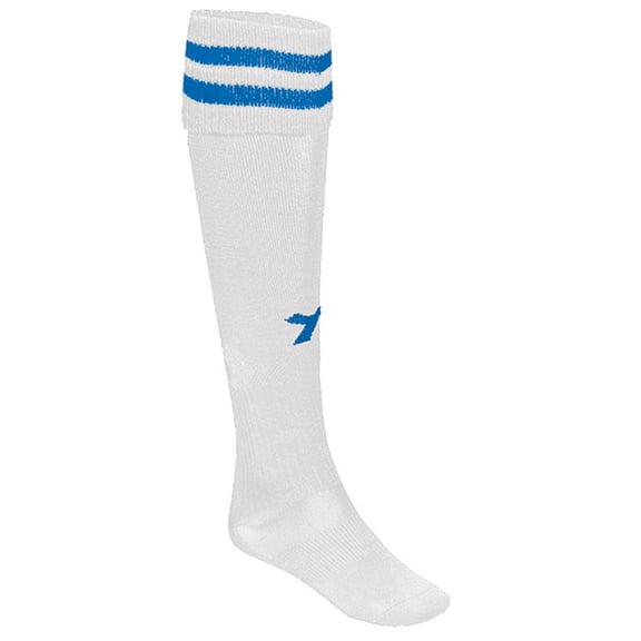 Diadora Unisex Padova Polyester Soccer Socks WHITE M