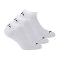 thumbnail image 1 of Diadora Unisex Sneaker Socks - 3 Pack, Logo White 43-46, 1 of 1