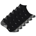 thumbnail image 1 of Diadora Unisex Sneaker Sports Socks, 6 Pack - Socks, Multi Pack, Logo, Pattern Black 35-38, 1 of 2