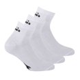thumbnail image 1 of Diadora Unisex Socks - 3 Pack, Quarter, Logo White 39-42, 1 of 3